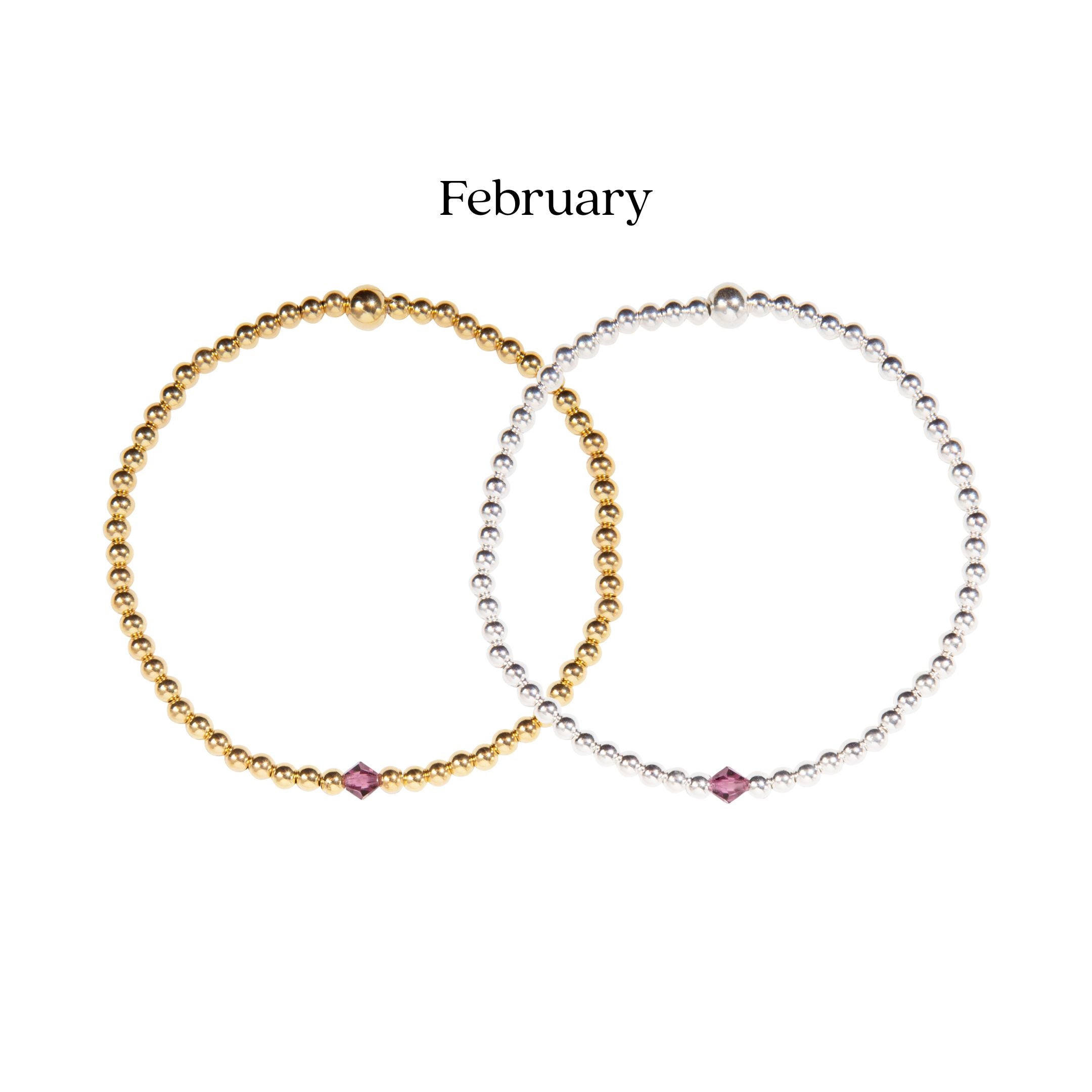 Birthstone Bracelet (Single Month)