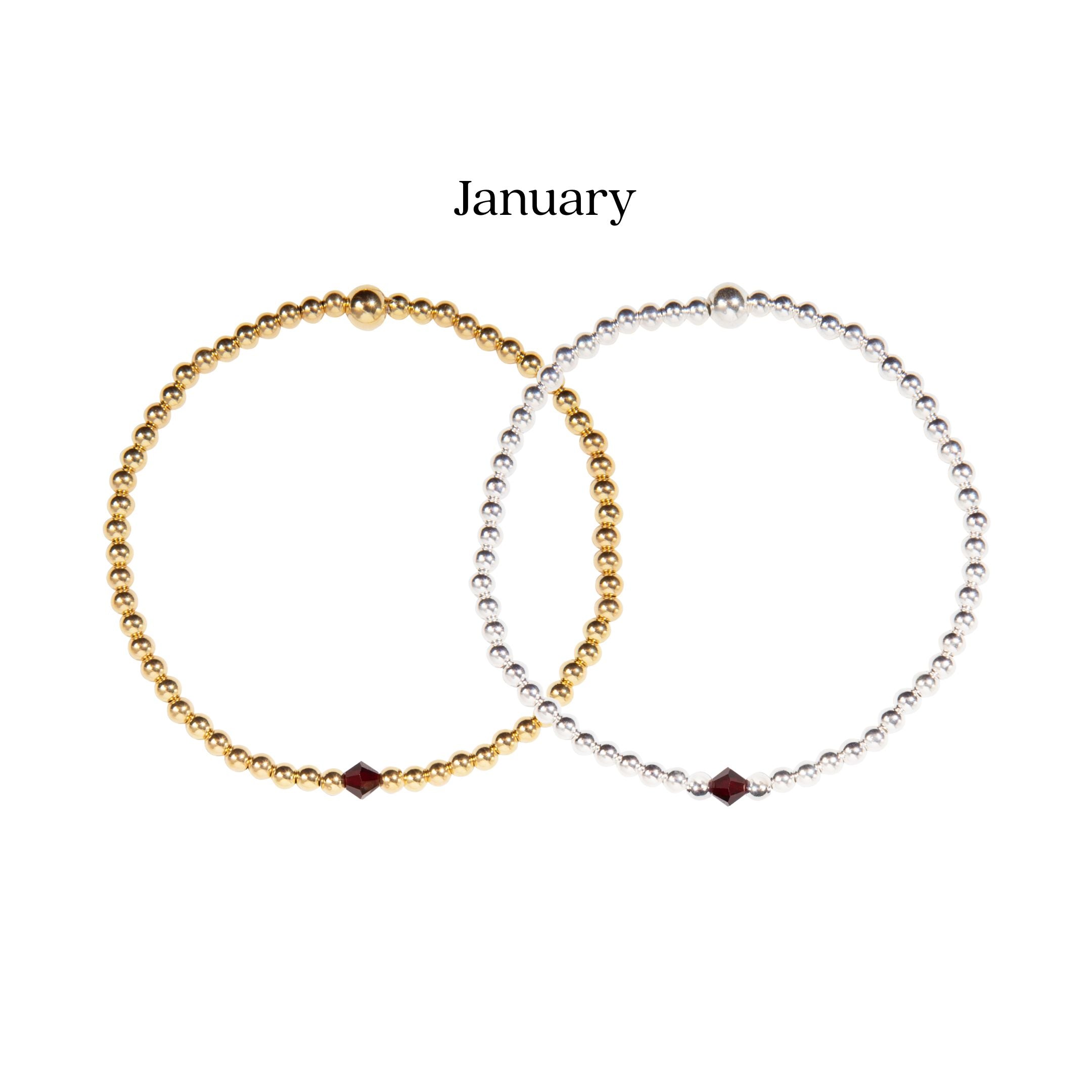 Birthstone Bracelet (Single Month)