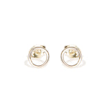 Sterling Silver full circle earrings