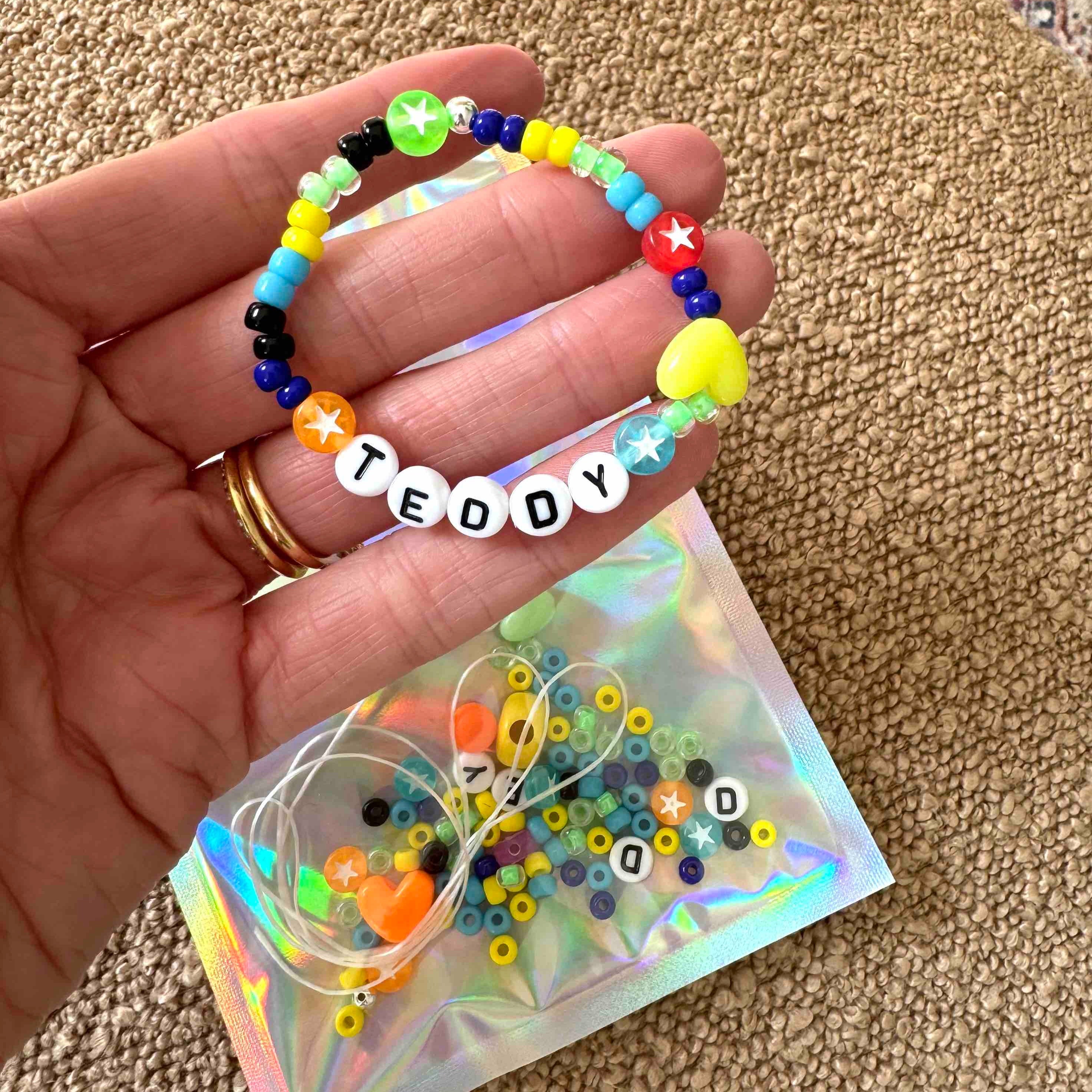 NO PINK - Personalised Bracelet Kit – Ivy & Gold Bracelets