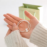 Kid's Petal bracelet (pearl flower)