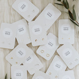 Sterling Silver full circle earrings