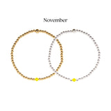 Birthstone Bracelet (Single Month)