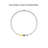 Birthstone Bracelet (Multiple Months)