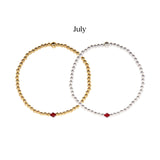 Birthstone Bracelet (Single Month)