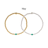 Birthstone Bracelet (Single Month)