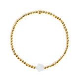 The Petal bracelet (pearl flower bead)