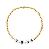 Special date bracelet