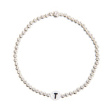 Single initial bracelet