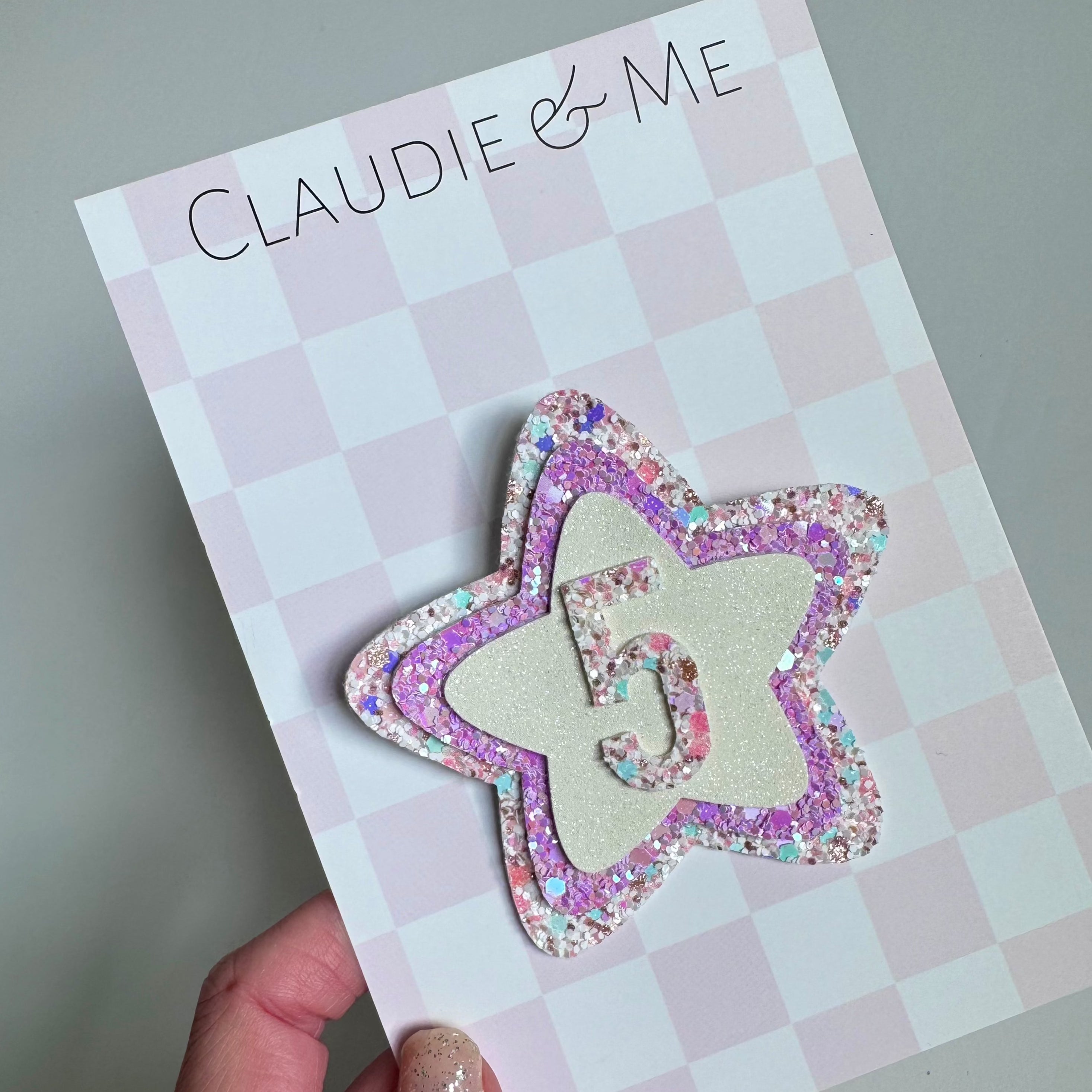 Claudie & Me Birthday badges