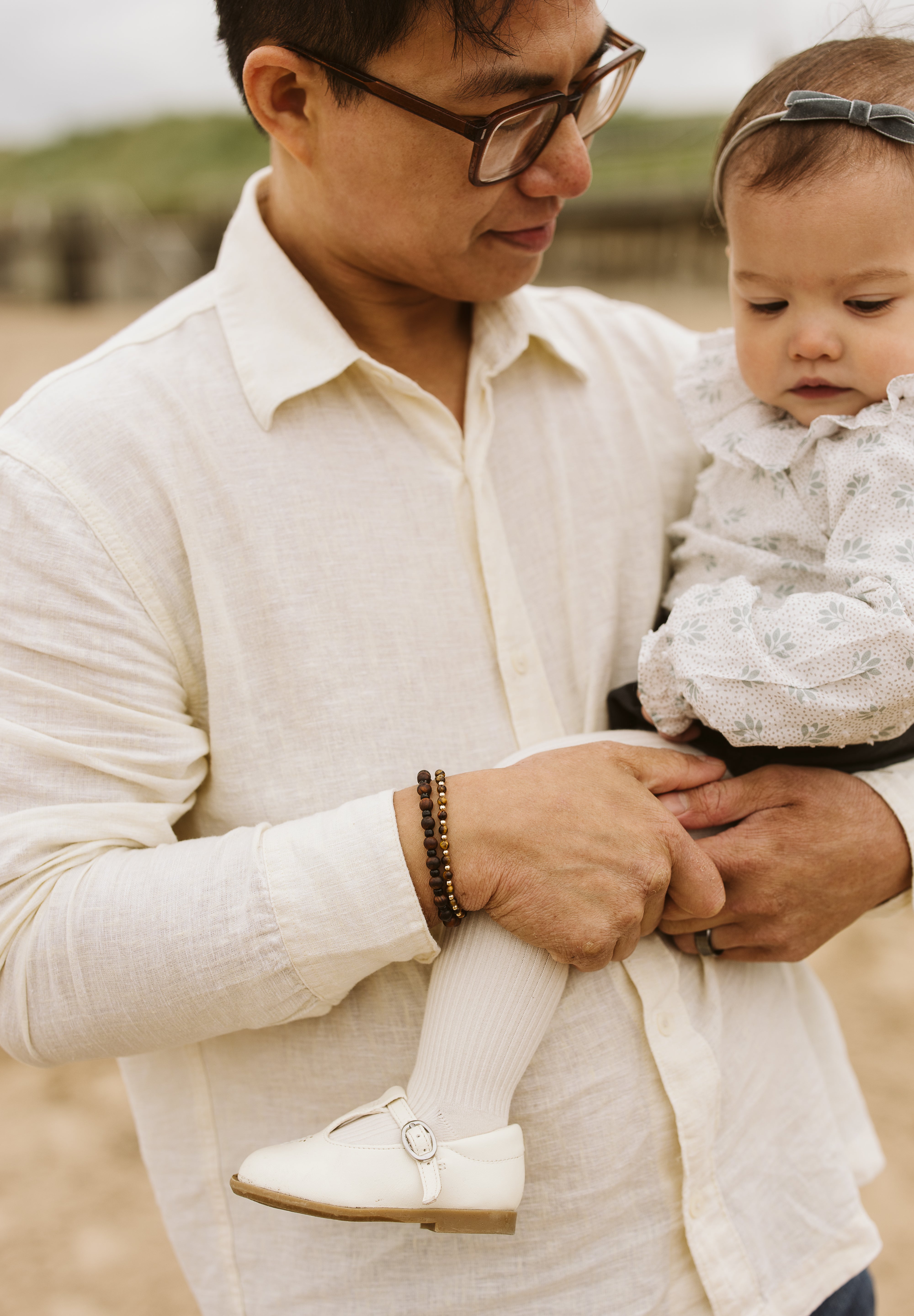 Stacking bracelets for dads