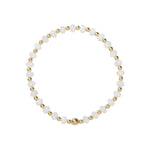 pearl and 14k gold filled bracelet 