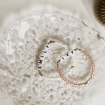 personalised kid's bracelets with silver stars