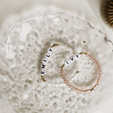 personalised kid's bracelets with silver stars