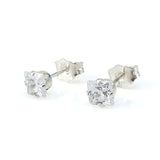 Sterling silver sparkle earrings