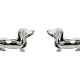 Dachshund Sterling Silver earrings