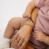gold personalised bracelet 