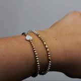 Morse code love bracelet 