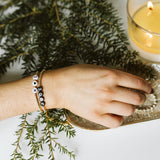 Gift set - 14k Gold filled bracelet, ring and earrings