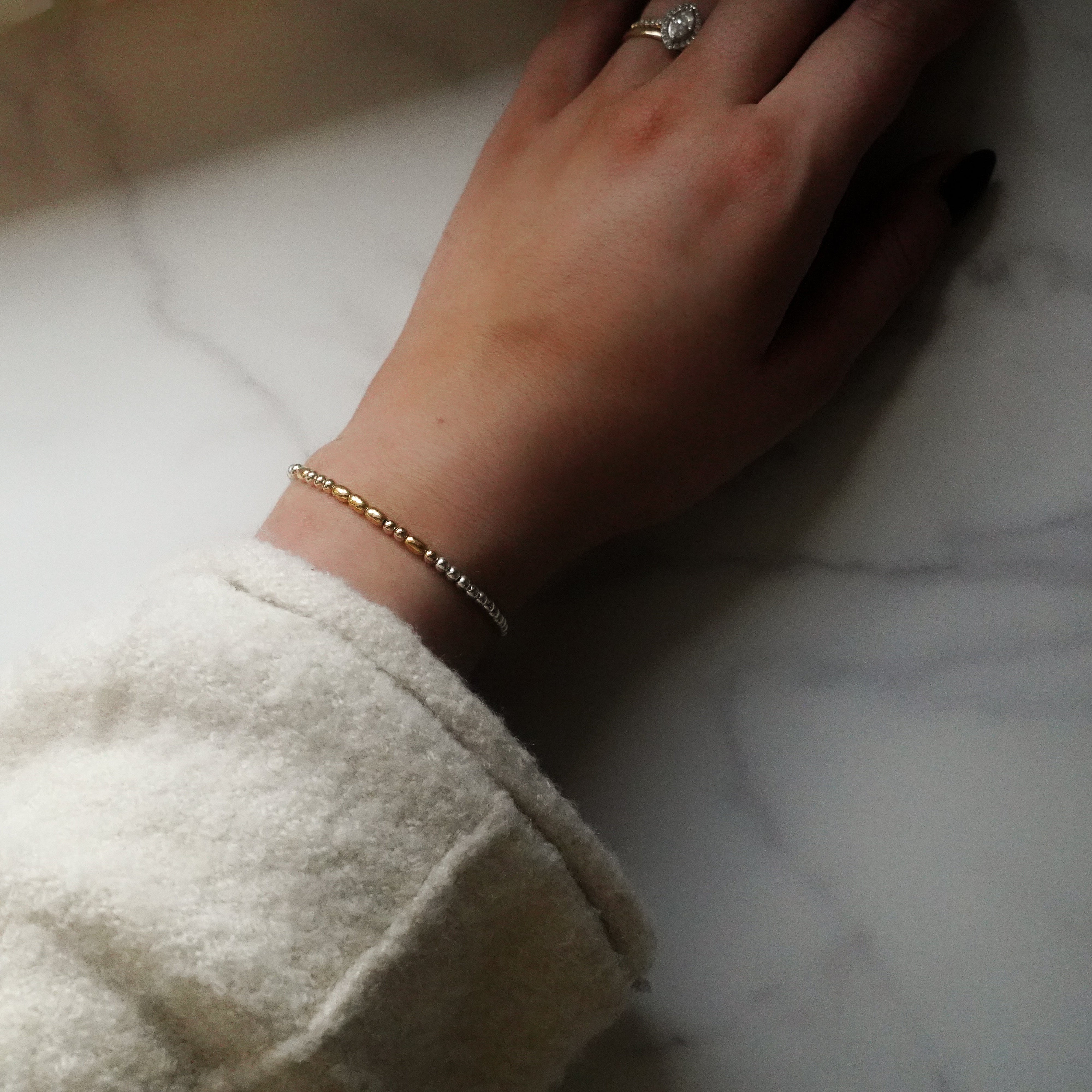 morse code love bracelet 