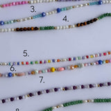One-off Summer Beaded Necklaces