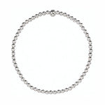 3mm sterling silver bracelet