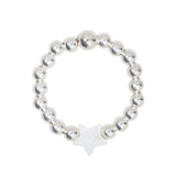 Pearl Star Ring | Gold filled or sterling silver beads