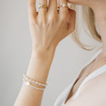 single pearl bracelet 