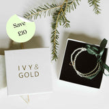 Stacking gift set - Sterling Silver (can be personalised)