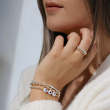 The Stella Stack (three bracelets)