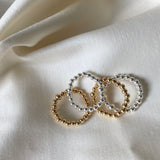 Sterling Silver / Gold Filled / Rose Gold stretch rings