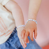 Personalised kid's beaded letter bracelet (4 for 3)